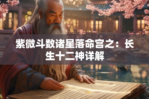 紫微斗数诸星落命宫之：长生十二神详解