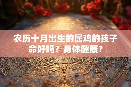 农历十月出生的属鸡的孩子命好吗？身体健康？