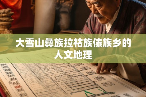 大雪山彝族拉祜族傣族乡的人文地理