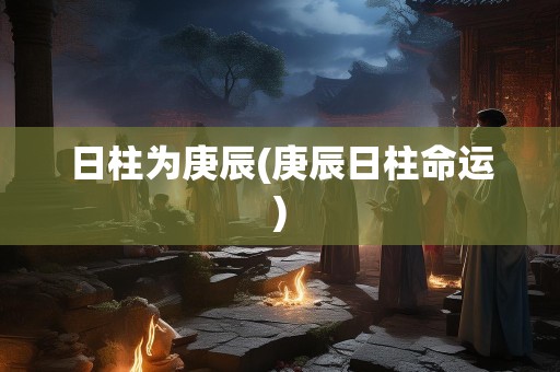 日柱为庚辰(庚辰日柱命运)