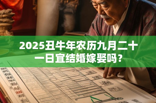 2025丑牛年农历九月二十一日宜结婚嫁娶吗？