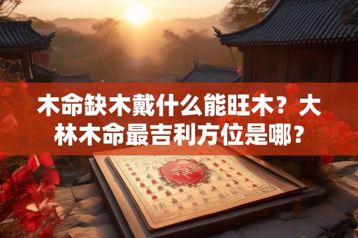 木命缺木戴什么能旺木？大林木命最吉利方位是哪？