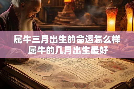 属牛三月出生的命运怎么样 属牛的几月出生最好