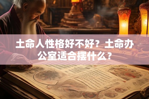 土命人性格好不好？土命办公室适合摆什么？