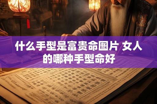 什么手型是富贵命图片 女人的哪种手型命好