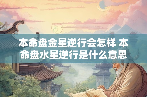 本命盘金星逆行会怎样 本命盘水星逆行是什么意思