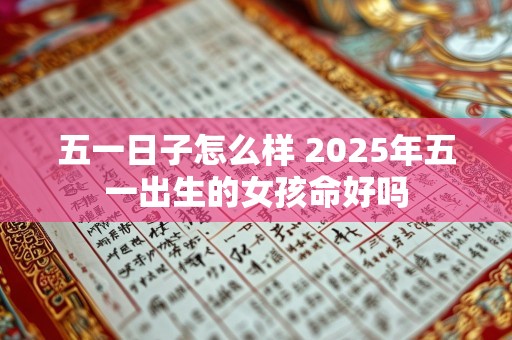五一日子怎么样 2025年五一出生的女孩命好吗