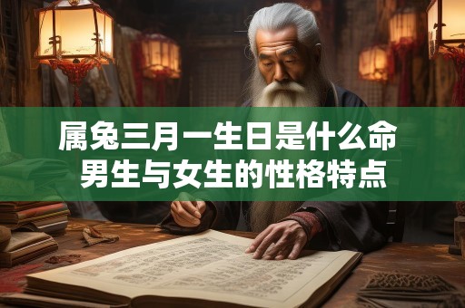 属兔三月一生日是什么命 男生与女生的性格特点
