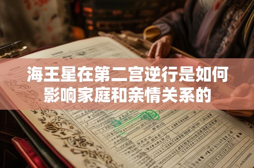 海王星在第二宫逆行是如何影响家庭和亲情关系的