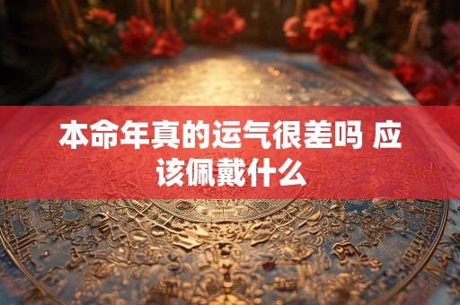 本命年真的运气很差吗 应该佩戴什么