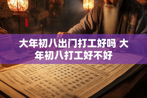 大年初八出门打工好吗 大年初八打工好不好