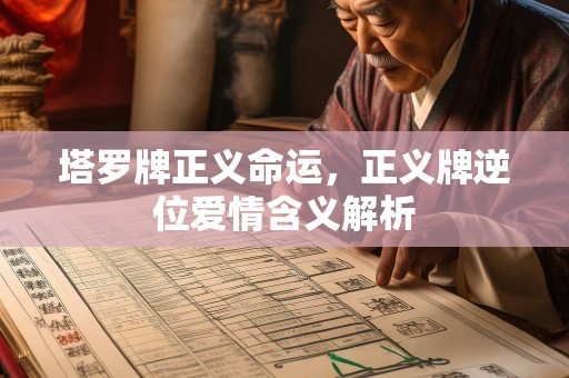 塔罗牌正义命运，正义牌逆位爱情含义解析