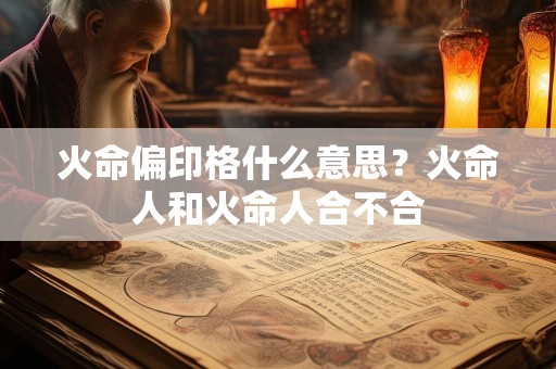 火命偏印格什么意思？火命人和火命人合不合
