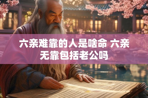 六亲难靠的人是啥命 六亲无靠包括老公吗