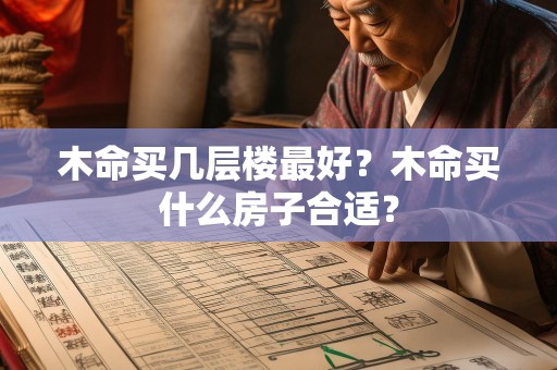 木命买几层楼最好？木命买什么房子合适？
