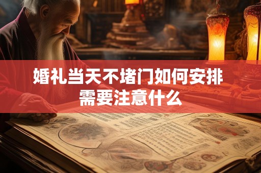 婚礼当天不堵门如何安排 需要注意什么