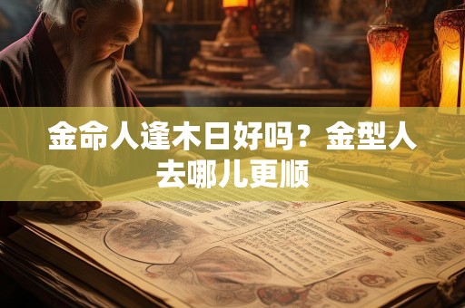 金命人逢木日好吗？金型人去哪儿更顺