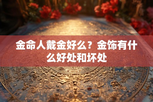金命人戴金好么？金饰有什么好处和坏处