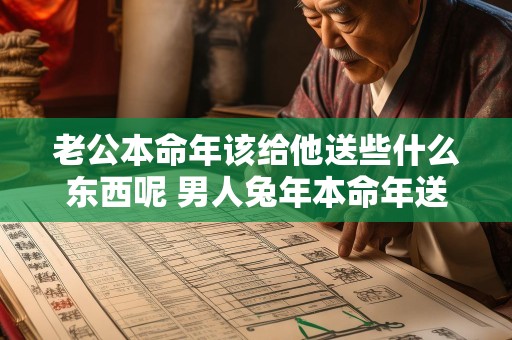 老公本命年该给他送些什么东西呢 男人兔年本命年送什么