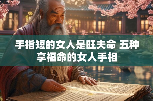 手指短的女人是旺夫命 五种享福命的女人手相