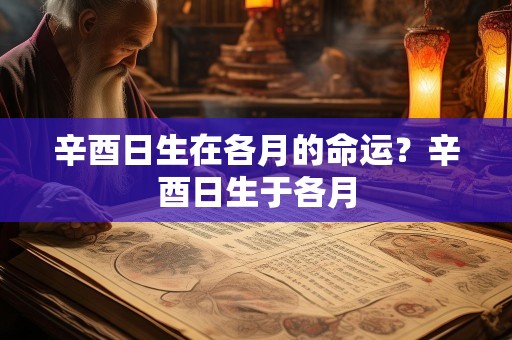 辛酉日生在各月的命运？辛酉日生于各月