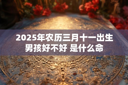 2025年农历三月十一出生男孩好不好 是什么命