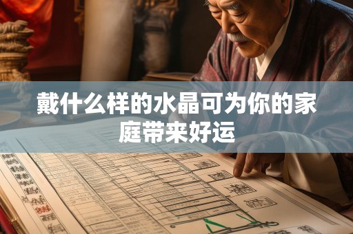 戴什么样的水晶可为你的家庭带来好运