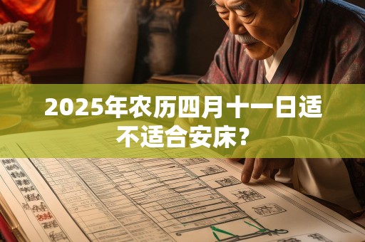 2025年农历四月十一日适不适合安床？