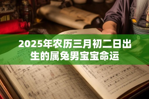 2025年农历三月初二日出生的属兔男宝宝命运