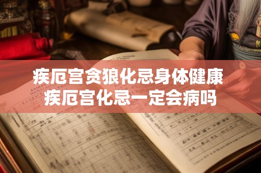 疾厄宫贪狼化忌身体健康 疾厄宫化忌一定会病吗