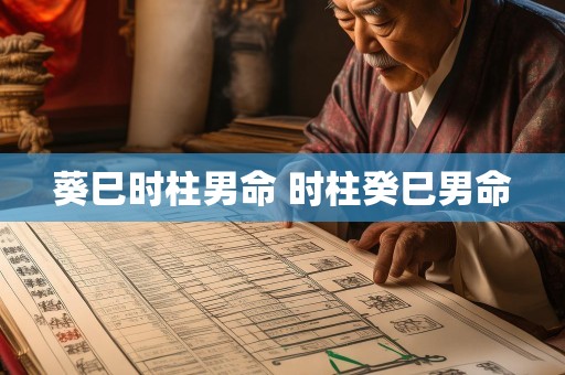 葵巳时柱男命 时柱癸巳男命