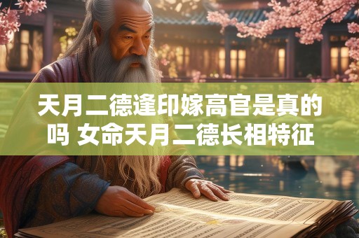 天月二德逢印嫁高官是真的吗 女命天月二德长相特征