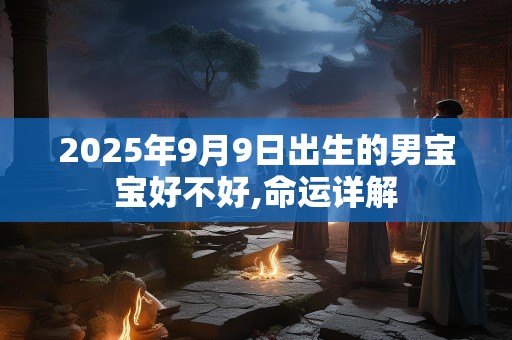 2025年9月9日出生的男宝宝好不好,命运详解