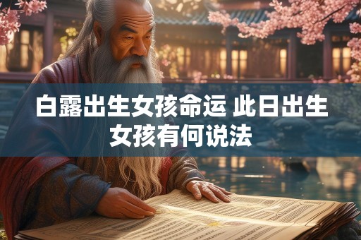 白露出生女孩命运 此日出生女孩有何说法
