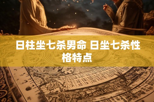 日柱坐七杀男命 日坐七杀性格特点