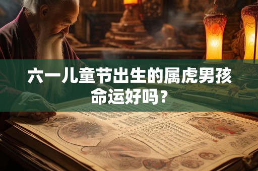 六一儿童节出生的属虎男孩命运好吗？