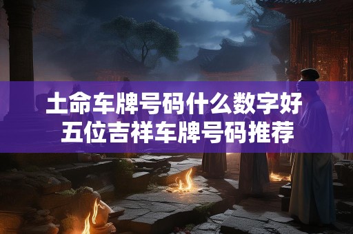 土命车牌号码什么数字好 五位吉祥车牌号码推荐