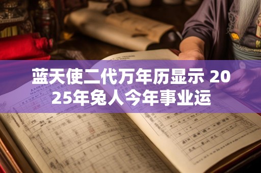 蓝天使二代万年历显示 2025年兔人今年事业运