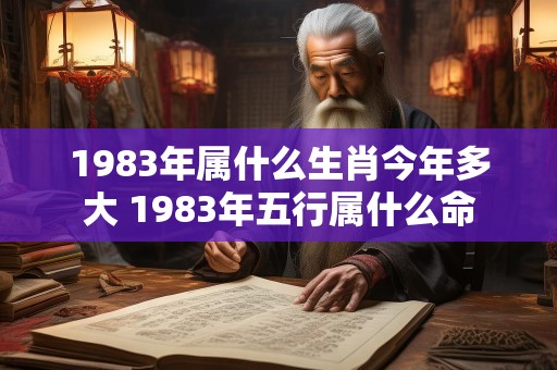 1983年属什么生肖今年多大 1983年五行属什么命