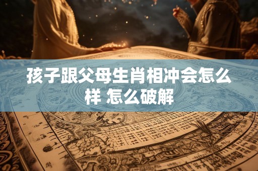 孩子跟父母生肖相冲会怎么样 怎么破解