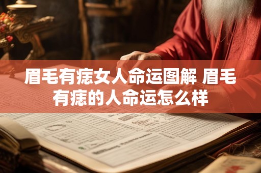 眉毛有痣女人命运图解 眉毛有痣的人命运怎么样