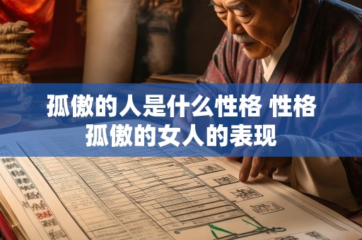 孤傲的人是什么性格 性格孤傲的女人的表现