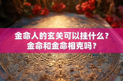 金命人的玄关可以挂什么？金命和金命相克吗？