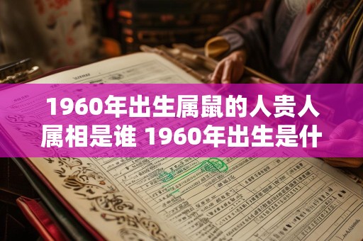 1960年出生属鼠的人贵人属相是谁 1960年出生是什么命