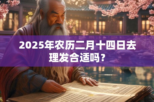 2025年农历二月十四日去理发合适吗？