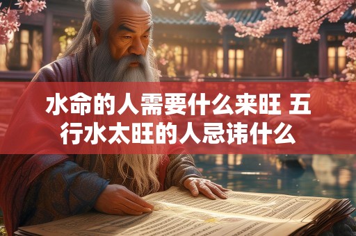 水命的人需要什么来旺 五行水太旺的人忌讳什么