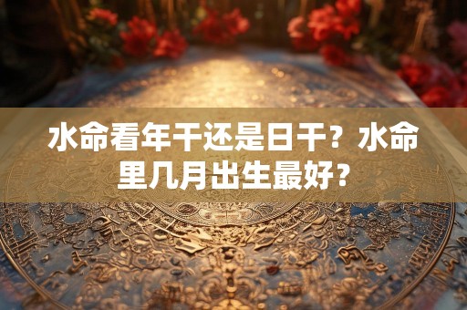 水命看年干还是日干？水命里几月出生最好？