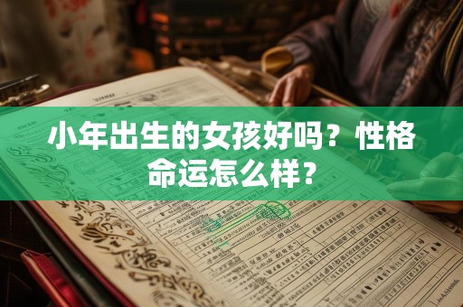 小年出生的女孩好吗？性格命运怎么样？