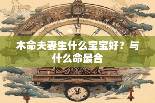 木命夫妻生什么宝宝好？与什么命最合