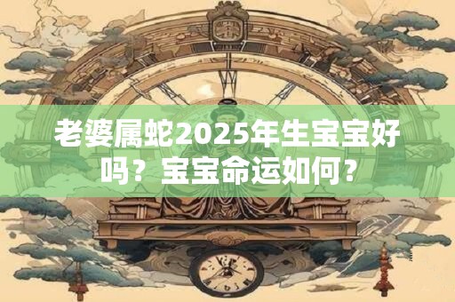 老婆属蛇2025年生宝宝好吗？宝宝命运如何？